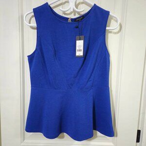 NWT Dynamite Peplum Top, Large